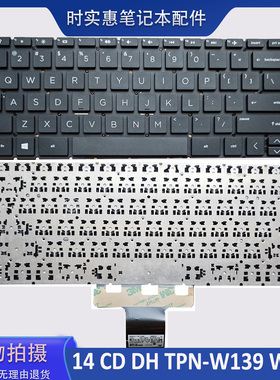 全新HP惠普 14 CD 14 DH TPN-W139 W131 笔记本键盘 US 黑色 英文