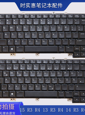 DELL/戴尔 外星人Alienware 15 R3 R4 13 R3 R4 14 R3 R4键盘P69F