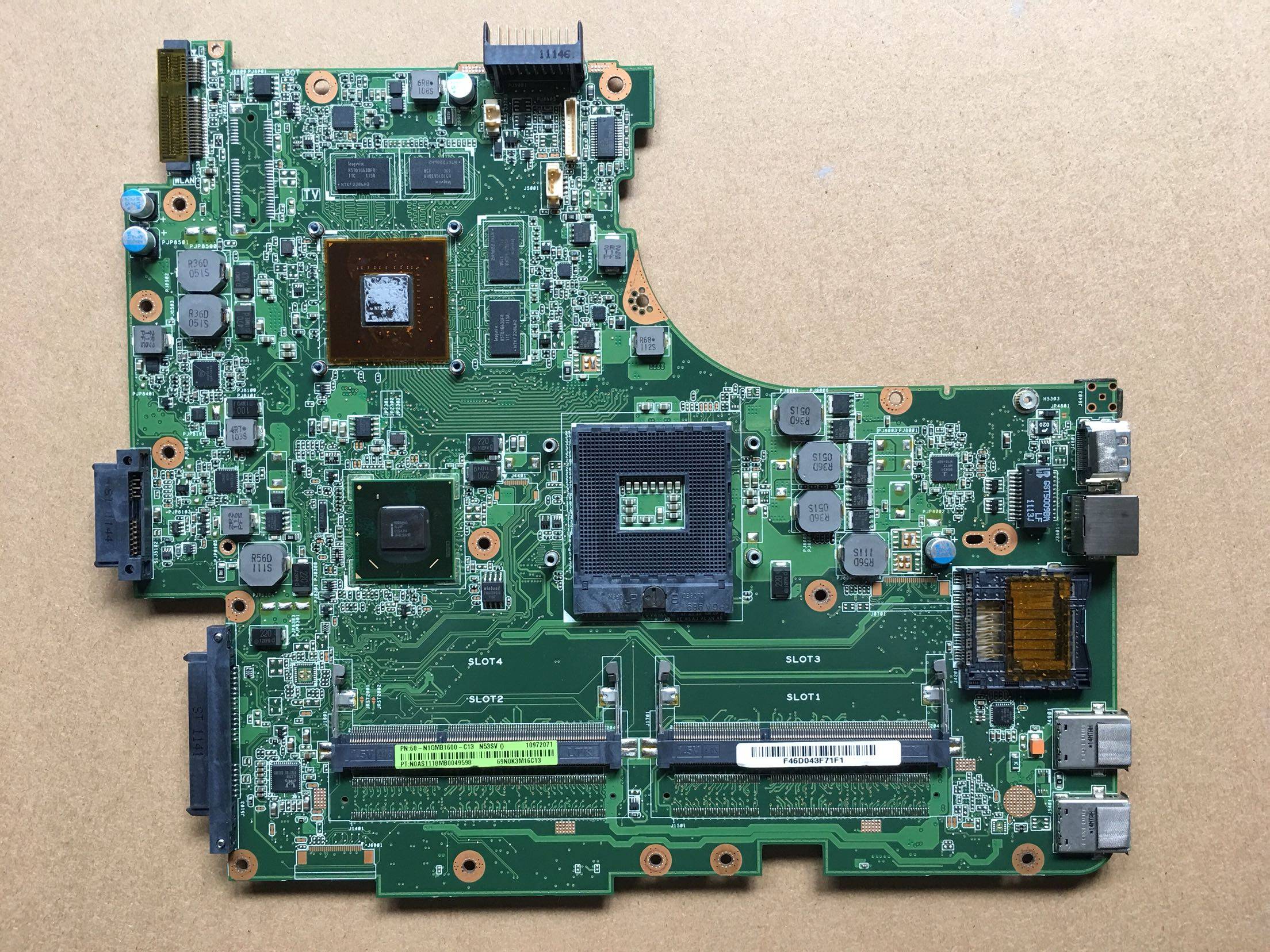 华硕   n53s n53sv n53sn  n53sm  n53jn  n53jq  n53jf/jl  主板