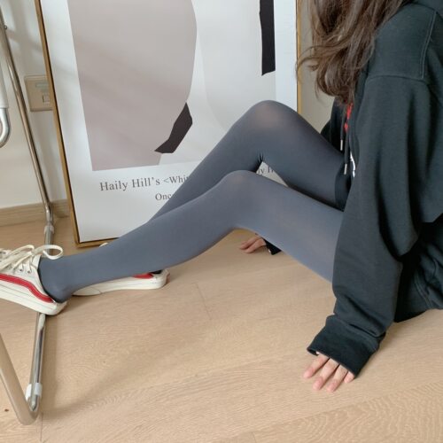 早安小姐哑光微压力显瘦连裤袜子