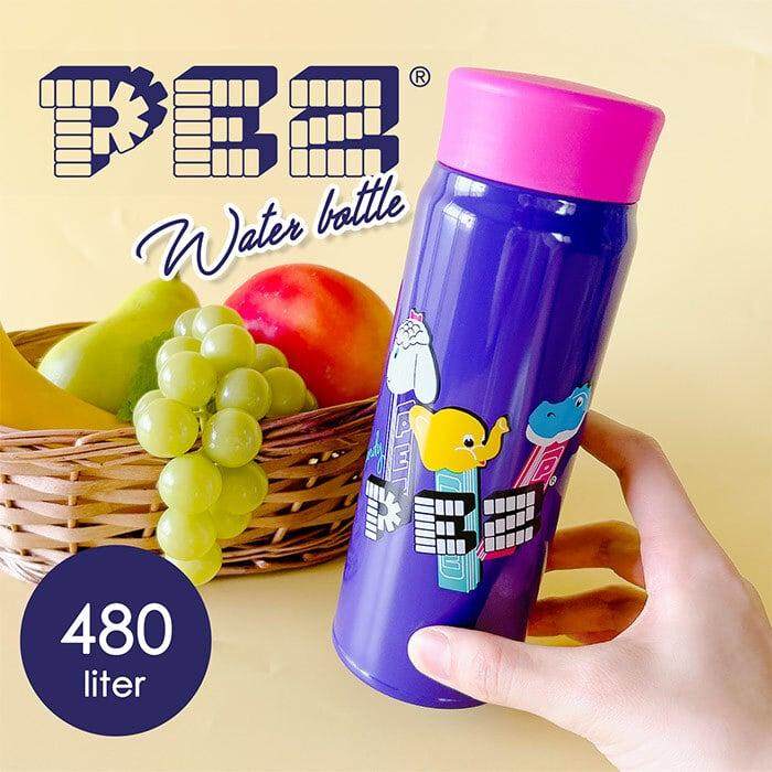 BLS本岸现货日本进口人气PEZ糖果不锈钢保温杯轻量便携筷勺套装