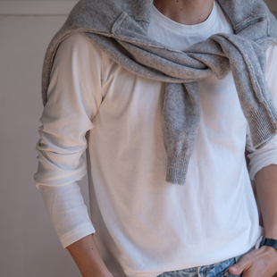 几立 也可以外穿 三色基础款 合身版 T恤 型打底长袖 适合内搭