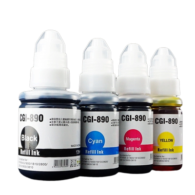 Ctrlp适用佳能打印机墨水890 G1000 1800 2800 1810 2810 3000 3800 3810加墨4800 4810连供mp288墨水 非原装