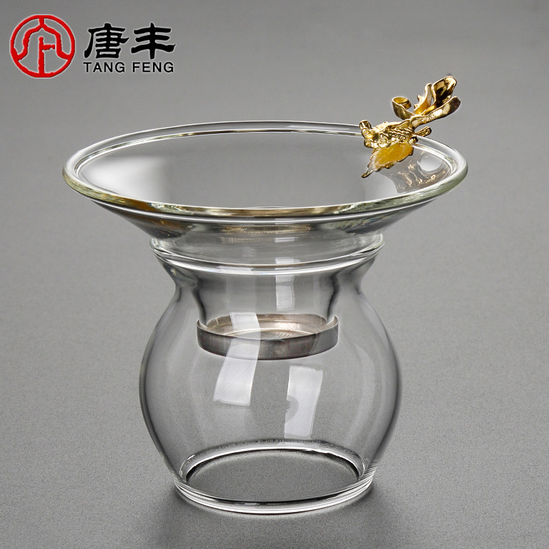 唐丰玻璃茶漏茶滤创意茶叶过滤器茶隔茶叶分离过滤网茶漏网茶滤网|ruв категории посуда, чайный сервиз, чай - от Buy2taobao.com для оказания профессиональной услуги покупки агента Taobao