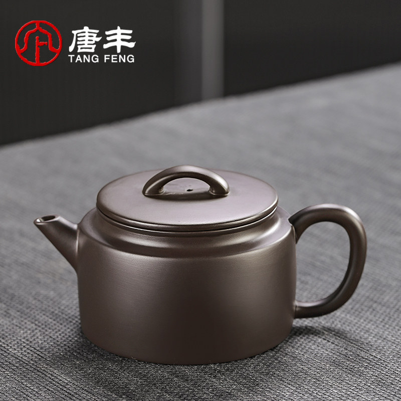 唐丰紫砂汉瓦壶陶瓷小茶壶泡茶家用茶水分离功夫单壶一人饮紫砂壶