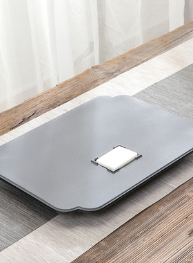 速发台金石茶茶家用客厅简约功夫茶几办公会客石材盘乌20250062A