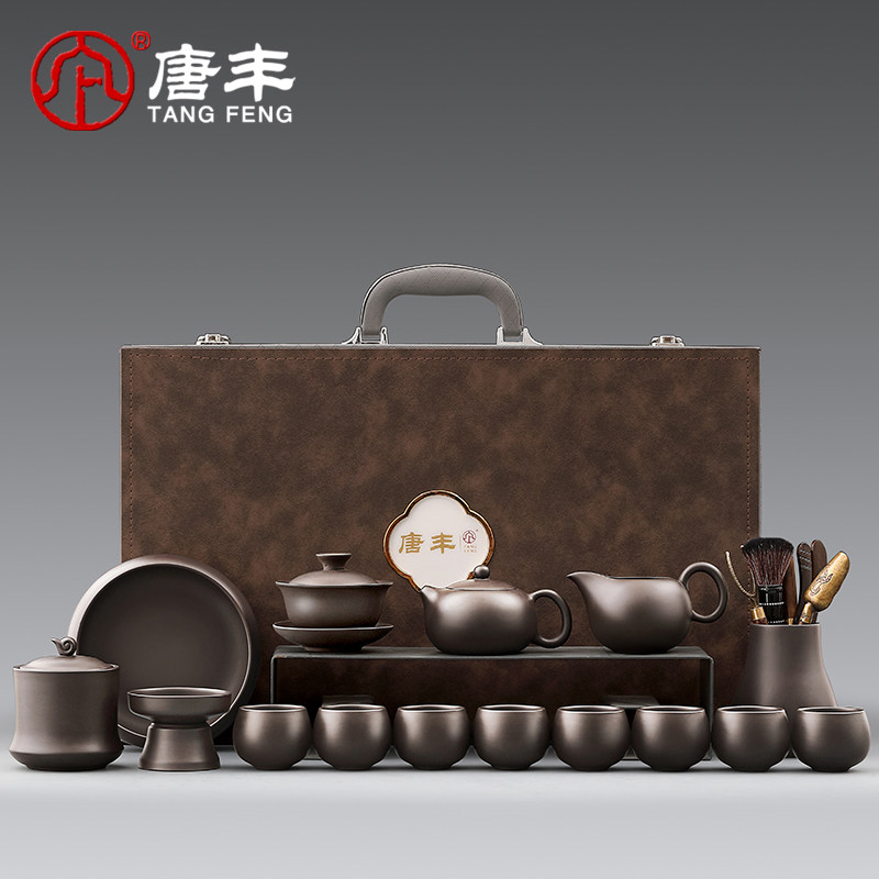 唐丰紫砂茶具套组送长辈高档教师节礼物送老师实用男士生日礼品d