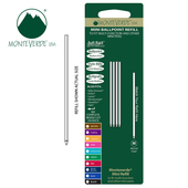 Monteverde工具笔笔芯 4支装 Helen Kelly圆珠笔原子笔迷你替芯D1