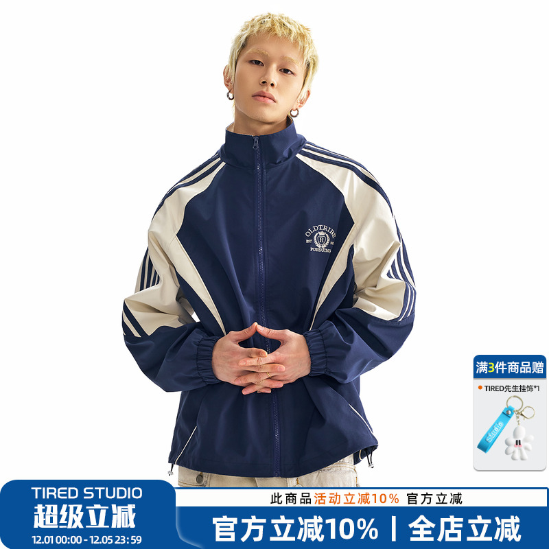 TIRED立领春季宽松夹克