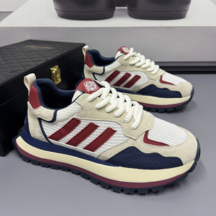 子男休闲鞋 百搭潮鞋 透气网鞋 加大码 跑步运动鞋 网面鞋 2026新款 男鞋