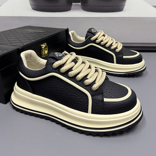 子运动休闲鞋 鞋 男软底轻便板鞋 2025秋冬季 潮 大码 加绒保暖男鞋 男士