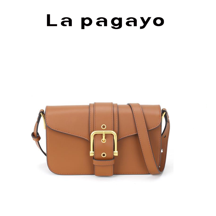 La pagayo/帕佳图2025新款小方包单肩斜挎女包国内专柜正品代购