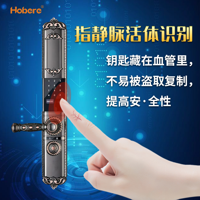 HOBERE别墅欧式多功能促销智能锁