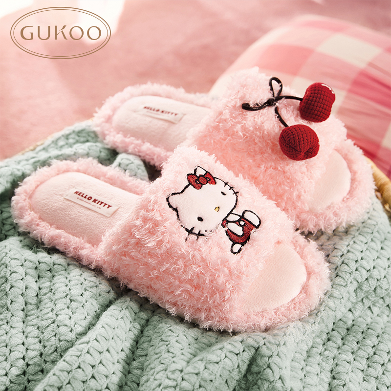 果壳HelloKitty联名四季拖鞋