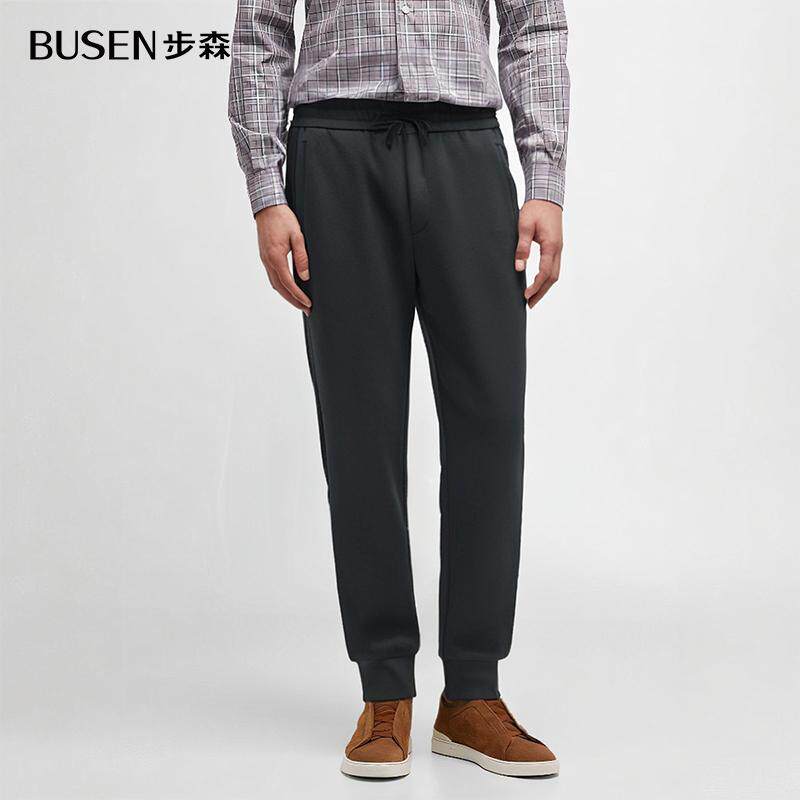 Busen/步森新款休闲裤九分弹力束脚裤春季新款