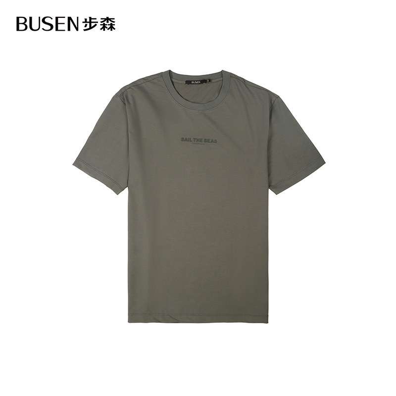 Busen/步森夏季短袖T恤舒适百搭