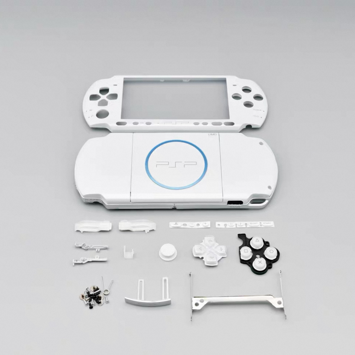 PSP3000机壳PSP2000外壳游戏主机壳换壳全套 维修配件 送拆机工具