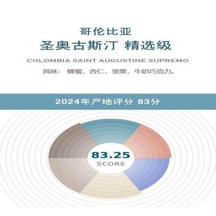 圣奥古斯汀supremo咖啡豆 227g 可现磨黑咖啡粉