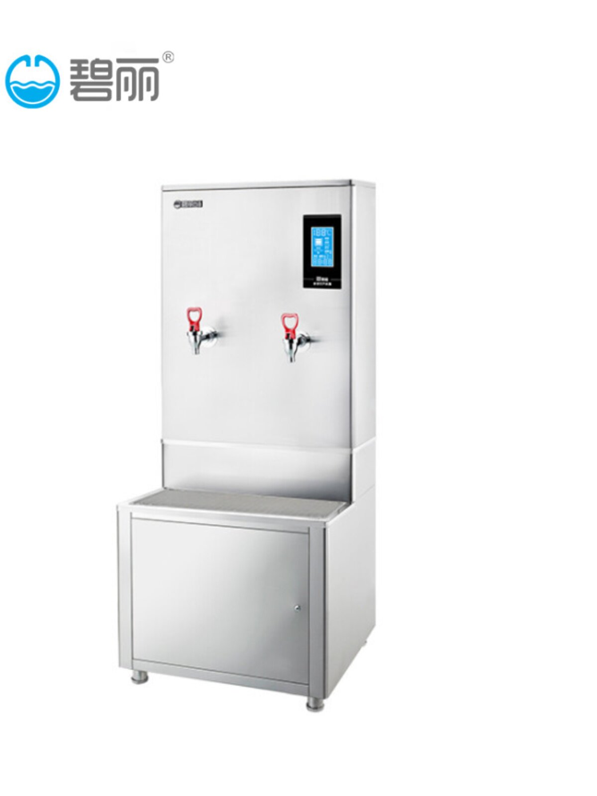 全自动碧丽开水器商用底座步进式3KW加热管开水炉智能不锈钢节能