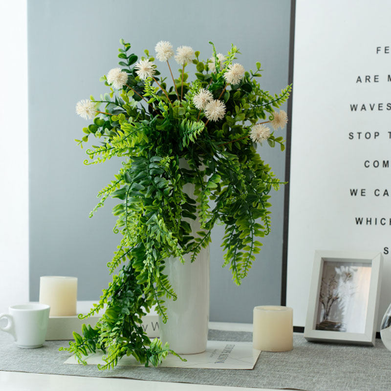 仿真绿植藤条假花尤加利叶客厅装饰造景电视柜玄关桌面摆件小盆栽,鲜花速递/花卉仿真/绿植园艺,仿真绿植,淘宝优惠券,粉丝福利购,淘宝优惠卷