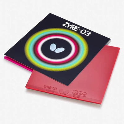 蝴蝶25新款Butterfly高性能Z03反胶套胶ZYRE-03乒乓套胶06140