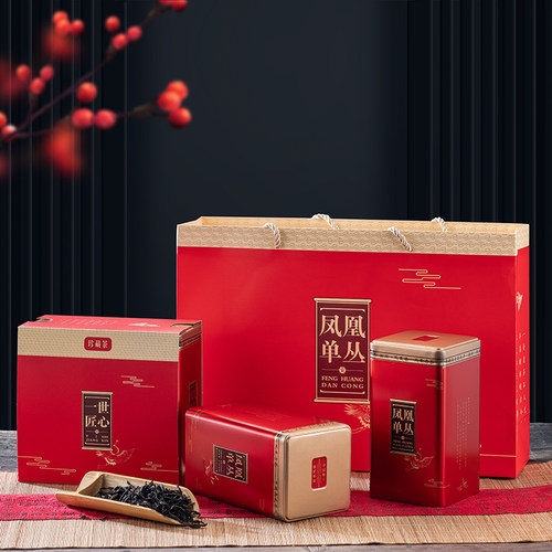 礼盒装单丛茶大乌叶凤凰单枞茶