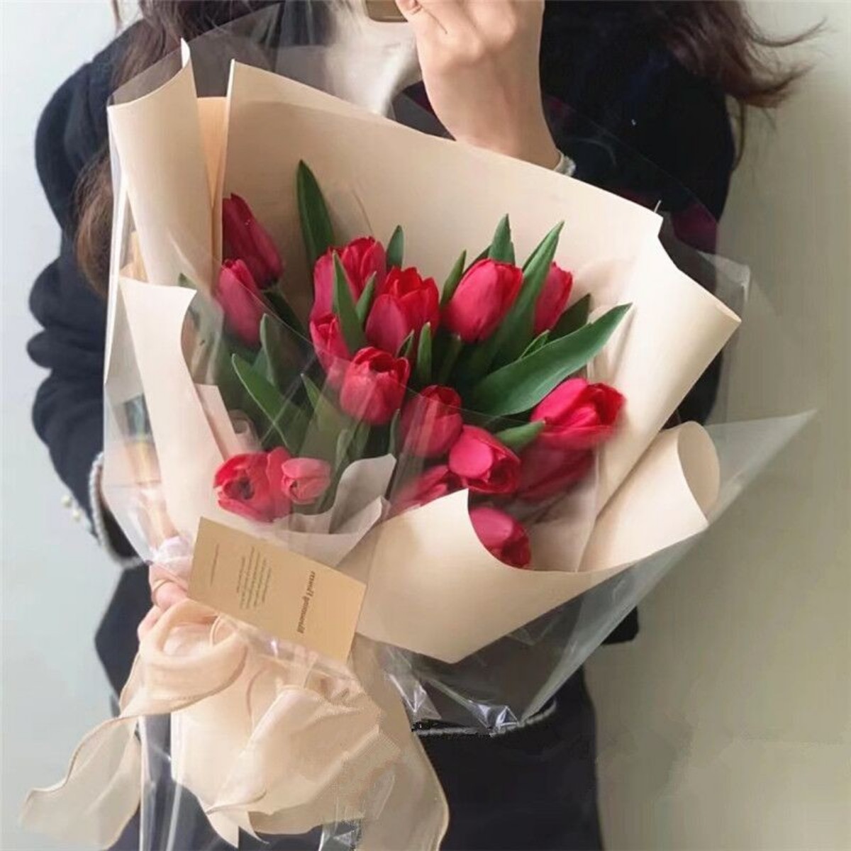 郁金香鲜花速递同城配送女友闺蜜生日花束北京上海深圳成都重庆店