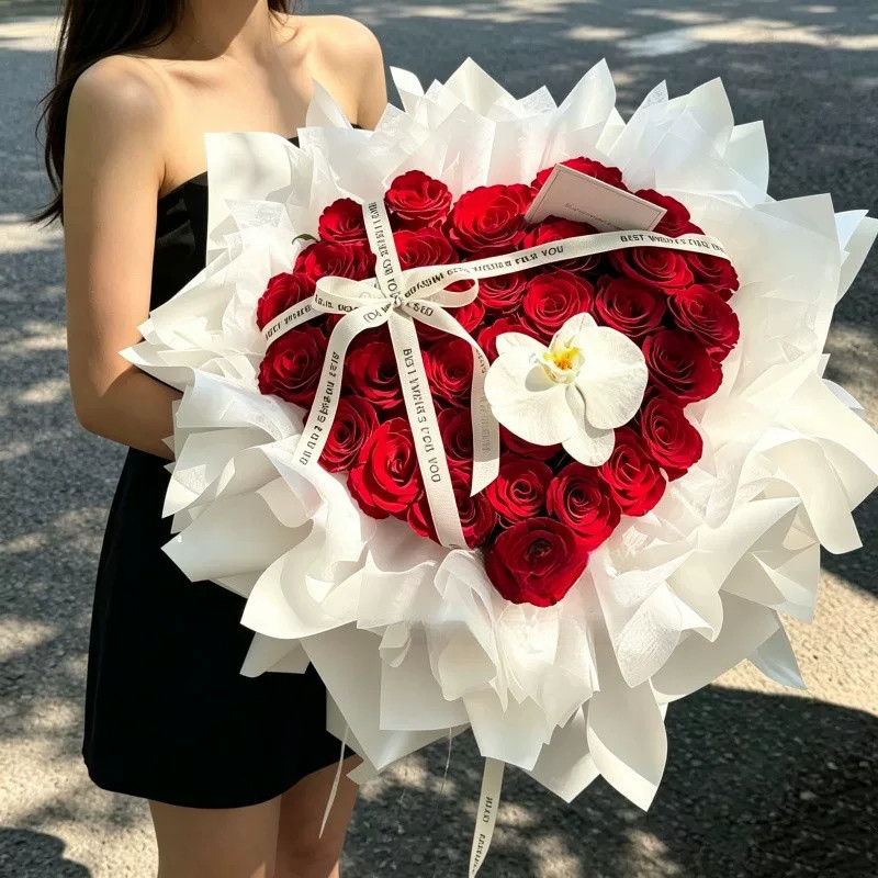 全国99朵红玫瑰花束配送女友生日求婚惊喜鲜花速递同城苏州上海店