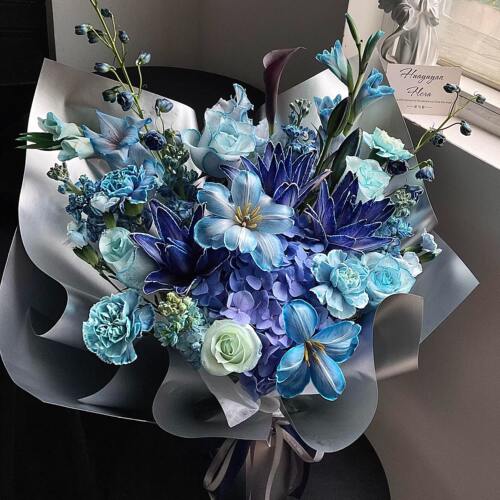 高级玫瑰花束鲜花速递生日北京上海深圳全国同城配送女友礼物花