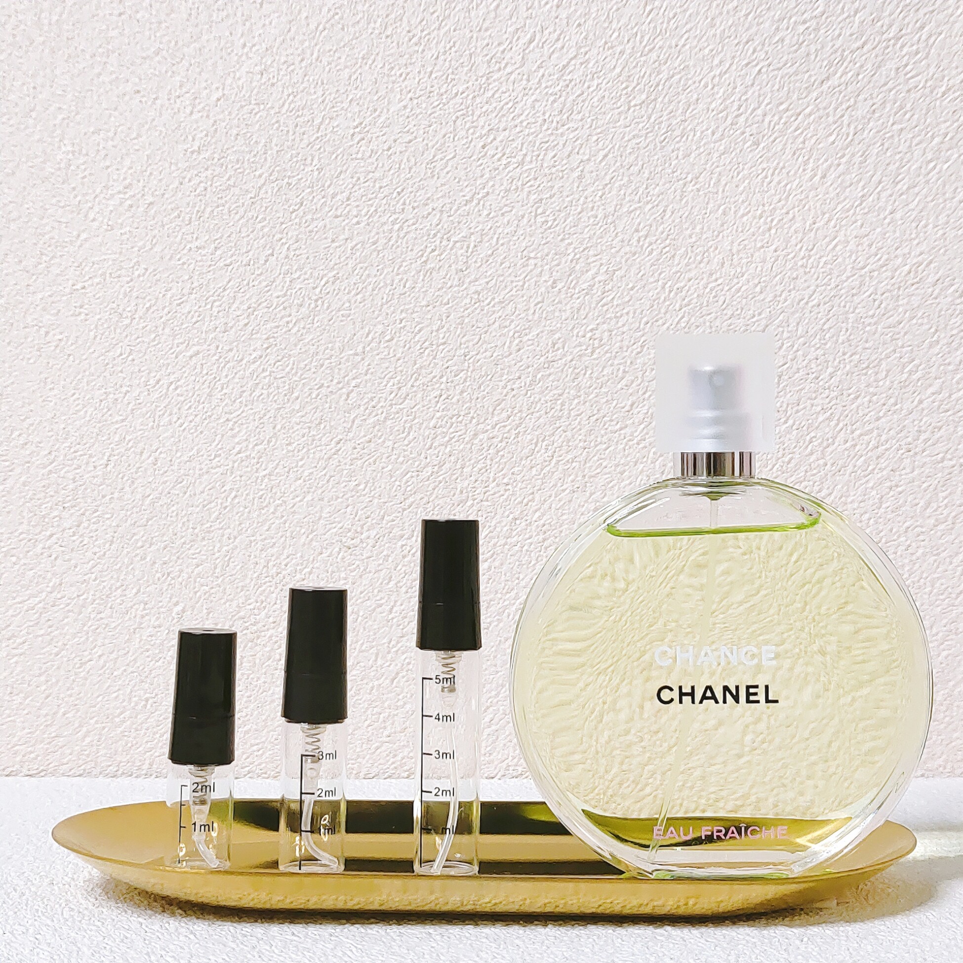 绿邂逅淡香水edt 柔情女士香水试管试用分装小样1ml2m3ml5ml