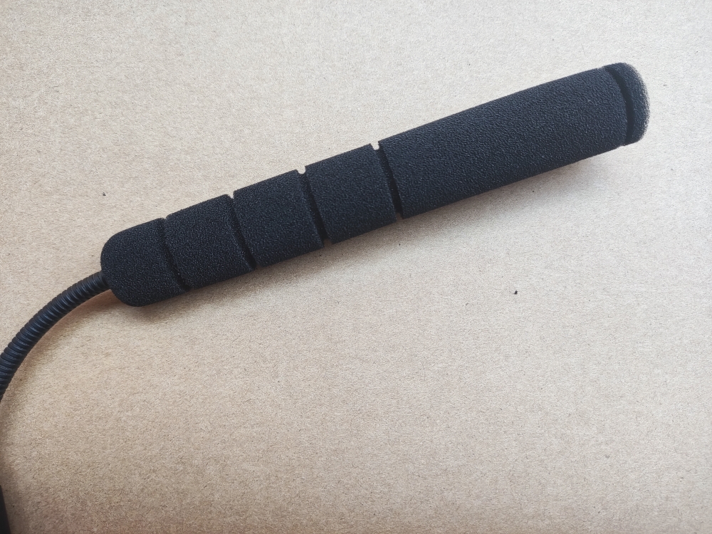 U857QSU鹅颈会议电容式麦克风录音话筒保护套防风高密度海绵咪罩