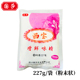 西宝粉末味精227g家用调味粉末火锅炒菜四川莎麦国莎调味整件优惠