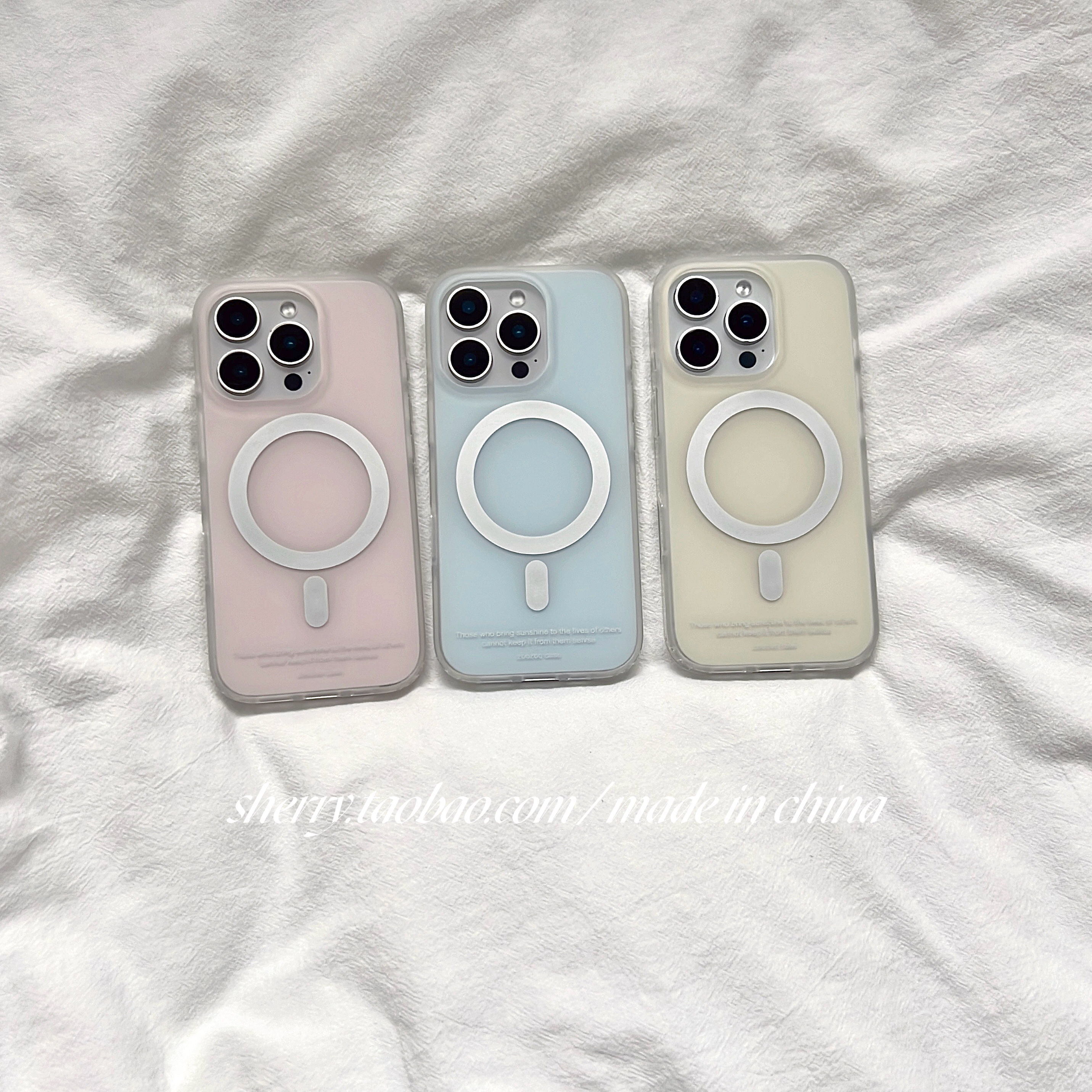 苹果16promax手机壳磁吸马卡龙色