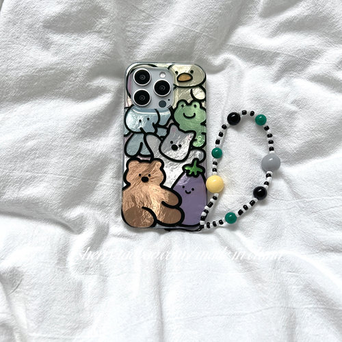 少女心iPhone15ProINS苹果茄子