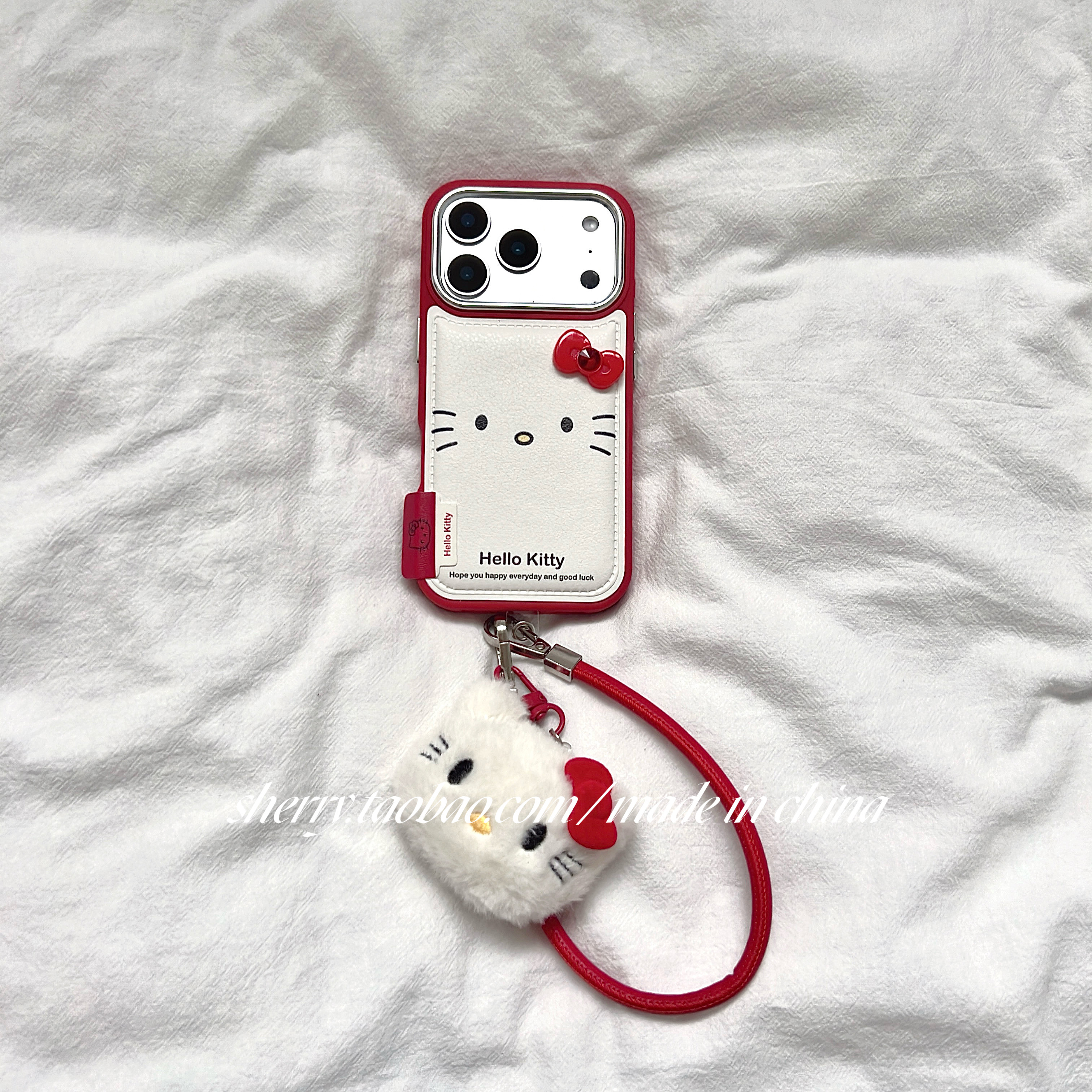 苹果手机壳可爱卡通kt猫少女心