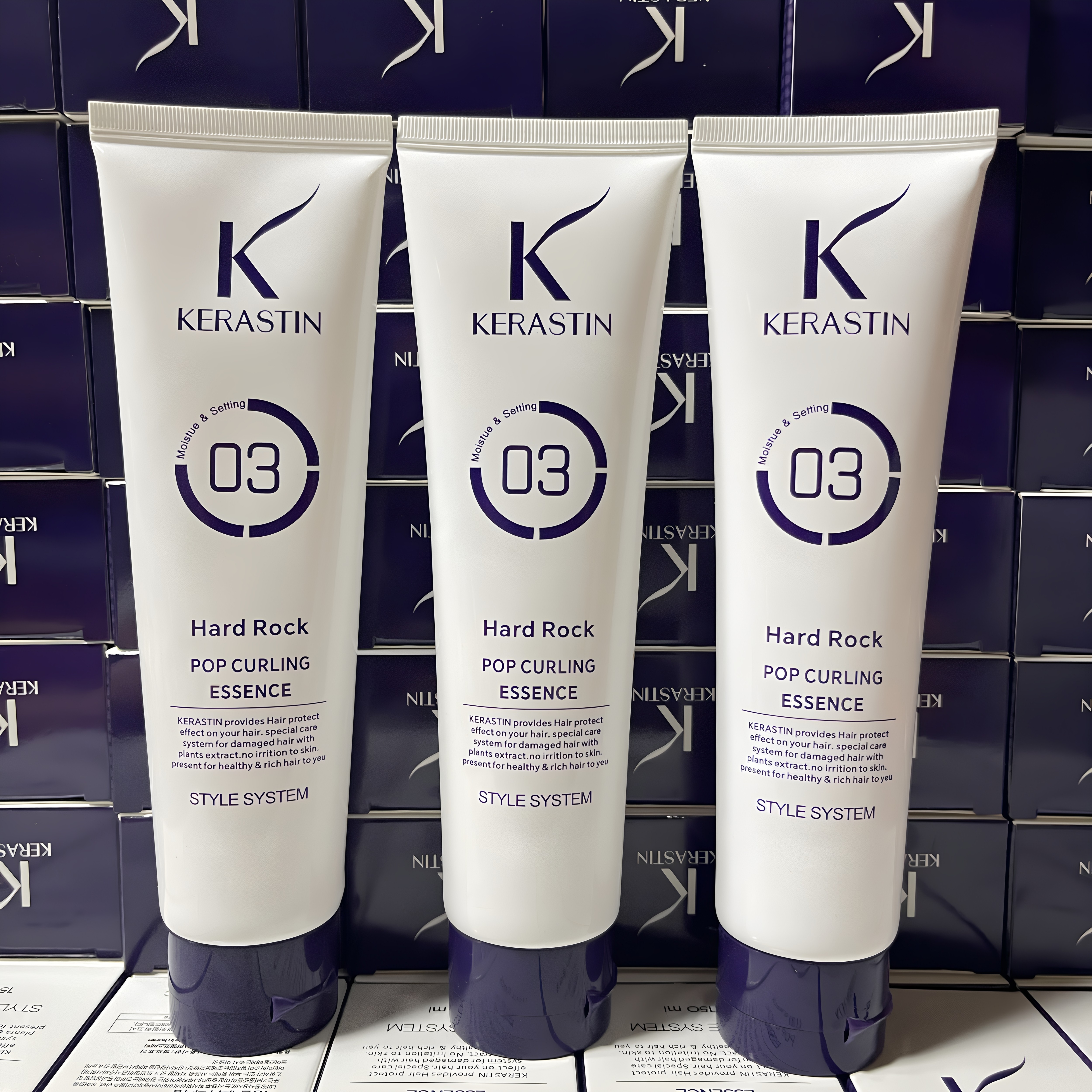 韩国Kerastin湿感润发乳翘翘发专用保湿柔软顺滑修复干枯毛躁发乳