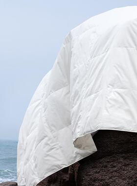 Snowman/斯诺曼夏凉被90白鸭绒被凉爽空调被透气夏被羽绒被子被芯