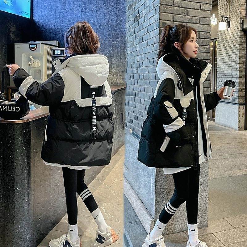 女中长款潮派克2025显瘦小个棉衣/棉服