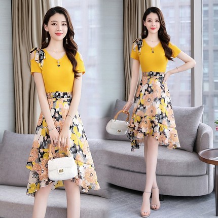 雪纺碎花连衣裙女人味2026夏季新款女装流行修身气质很仙的裙子潮