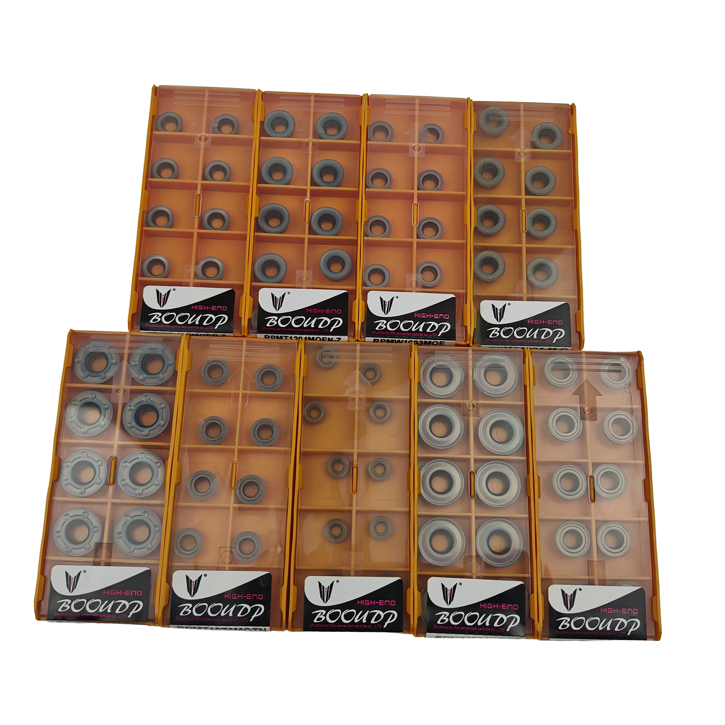 株洲博欧数控七彩铣刀片R5R6圆