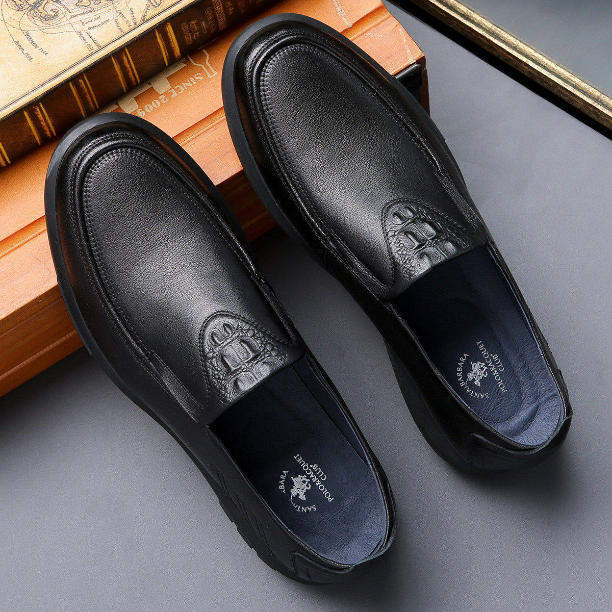 圣大保罗 | 【热销】头层牛皮男士商务通勤鞋正装皮鞋休闲鞋时尚