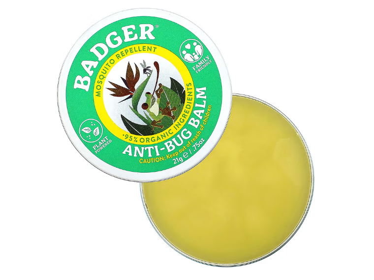 Badger贝吉獾驱蚊止痒膏紫草膏虫虫怕怕膏宝宝防蚊虫叮咬儿童孕妇