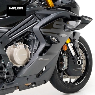 MRBR适配春风750SR护杠SRS保险杠防摔球摩托车竞技防摔块改装配件