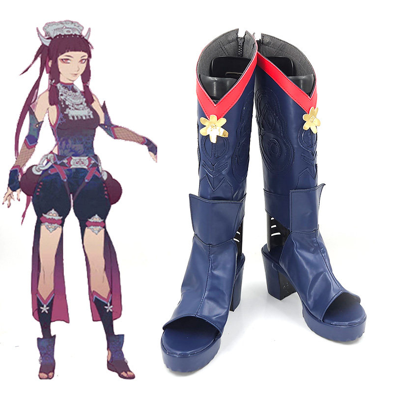 画江湖之不良人蚩梦cosplay鞋cos鞋定做动漫演出鞋定制