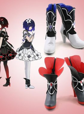 崩坏三 希儿芙乐艾cos鞋 彼岸双生 cosplay鞋来图定做200329
