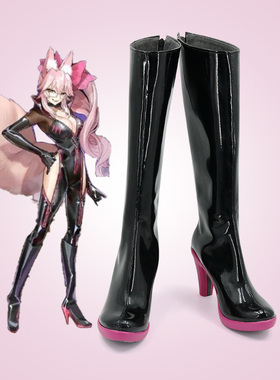 FGO之高扬斯卡娅 杀阶玉藻前cos鞋定制 游戏动漫Cosplay女靴制作