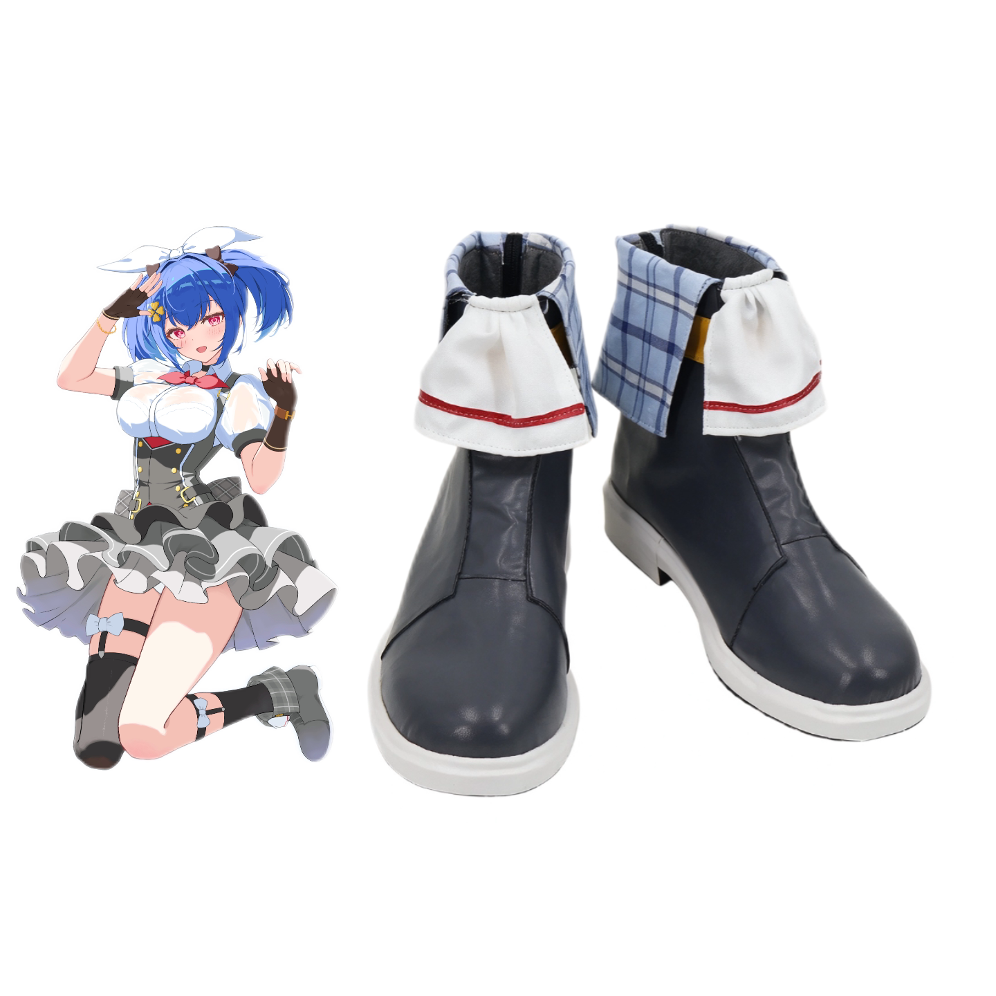 战舰少女R欧根亲王cos鞋定制