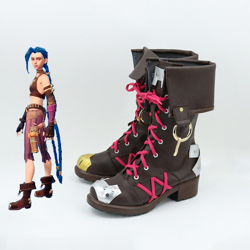 金克斯Jinx爆爆cosplay鞋
