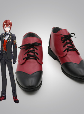 扭曲仙境 Heartslabyul的制服 riddle cosplay鞋 cos鞋来图定做