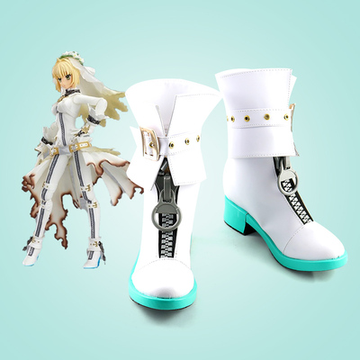 FGO尼禄婚纱塞巴cos鞋cosplay鞋